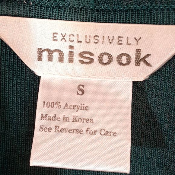 Exclusively Misook size small open front cardigan * - Picture 7 of 13